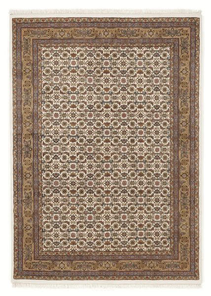 Orientalischer Webteppich Creme/Beige Herati 60x90 cm
