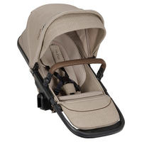 GESCHWISTERSITZ - Beige/Schwarz, Basics, Kunststoff (26/91/22cm) - Nuna