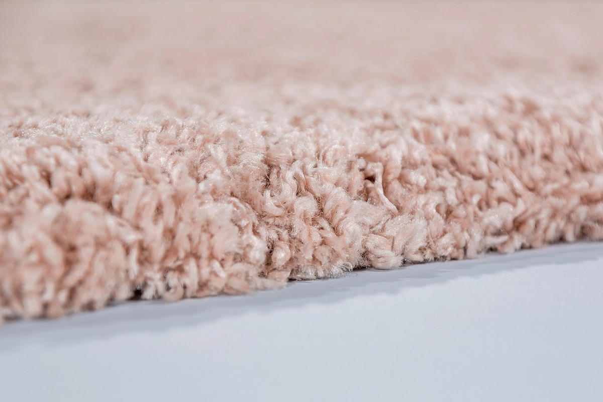 HOCHFLORTEPPICH 67/130 cm Savage Rosa  - Rosa, KONVENTIONELL, Textil (67/130cm) - Schöner Wohnen