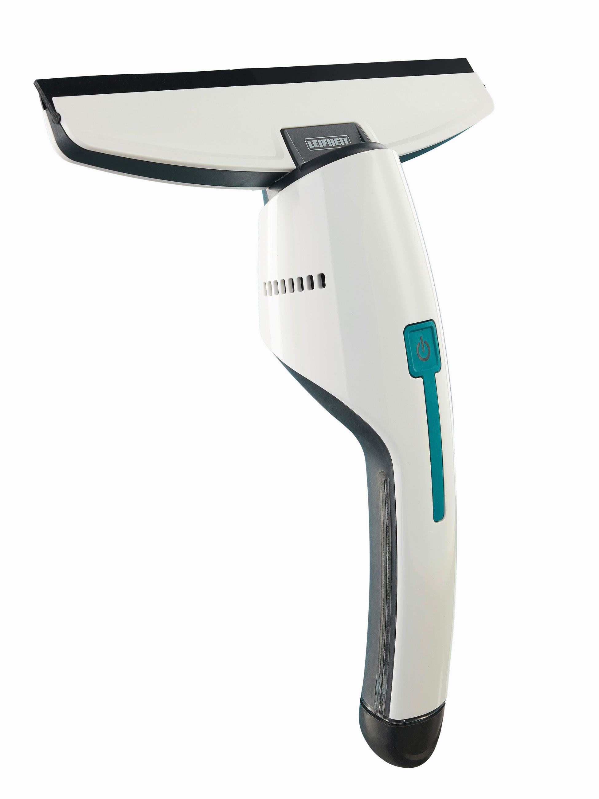 ČISTIČ NA OKNA S ODSÁVÁNÍM - bílá/tyrkysová, Design, plast (21,5/9/34cm) - Leifheit