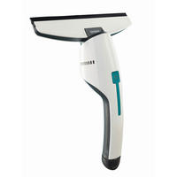 ČISTIČ NA OKNA S ODSÁVÁNÍM - bílá/tyrkysová, Design, plast (21,5/9/34cm) - Leifheit