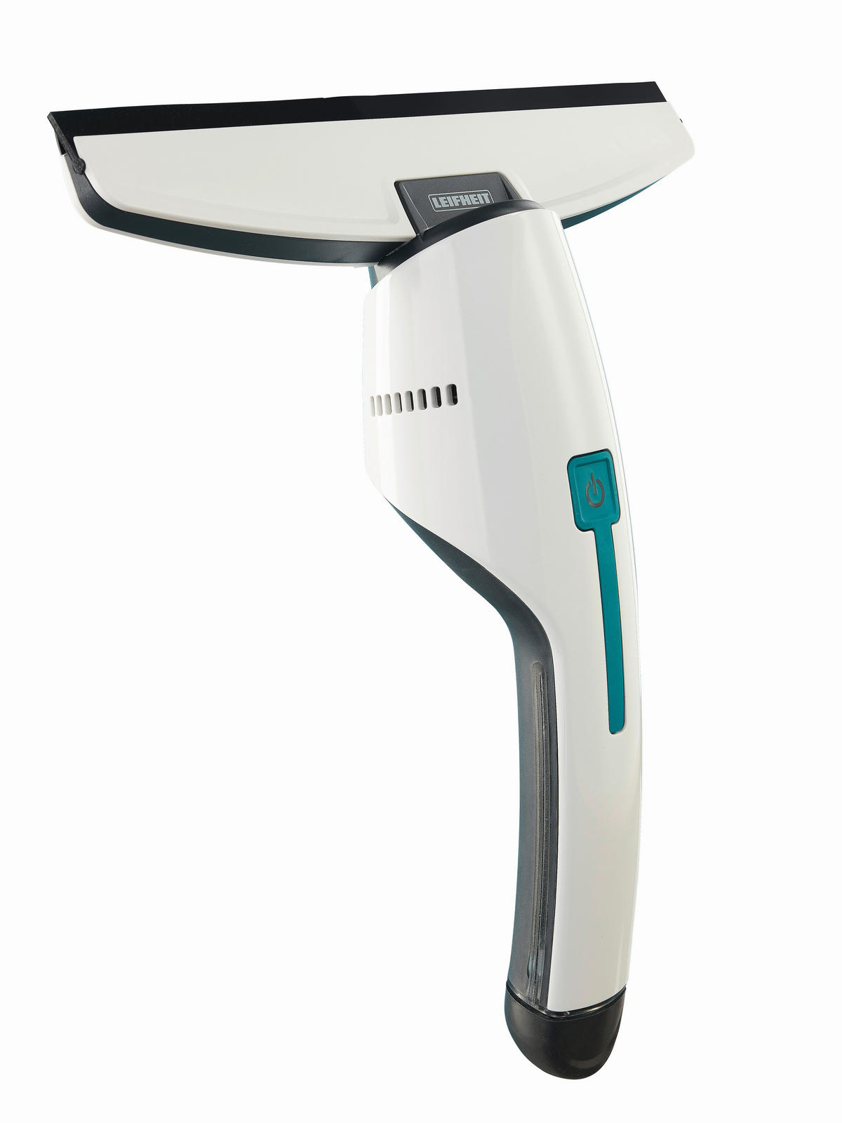 ČISTIČ NA OKNA S ODSÁVÁNÍM - bílá/tyrkysová, Design, plast (21,5/9/34cm) - Leifheit