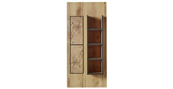 WANDBOARD in 50/108/17 cm Graphitfarben, Buchefarben - Buchefarben/Graphitfarben, KONVENTIONELL, Holzwerkstoff (50/108/17cm) - Cantus