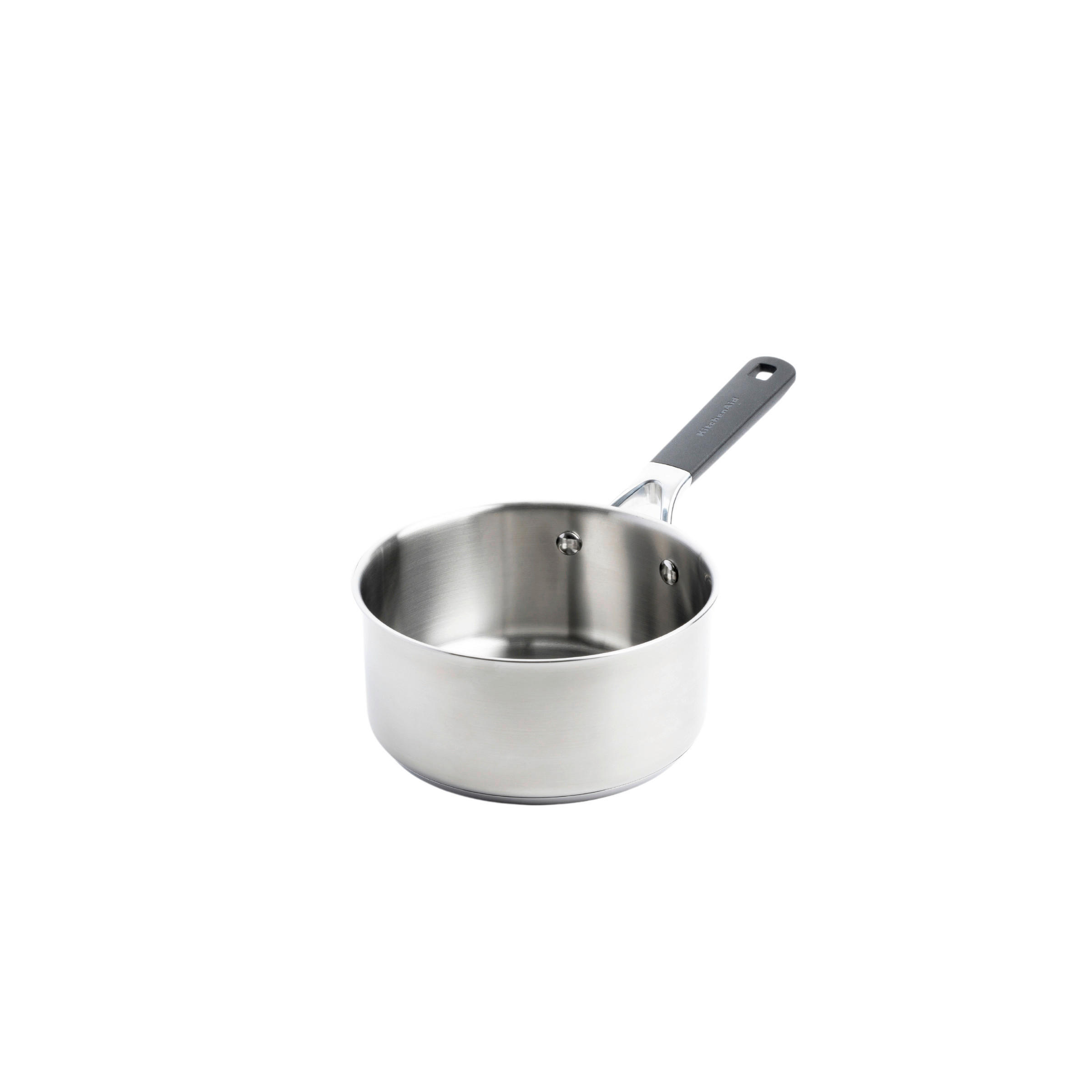 STIELKASSEROLLE Classic Stainless Steel 1.5 L  - Silberfarben, Basics, Kunststoff/Metall (16cm) - Kitchenaid