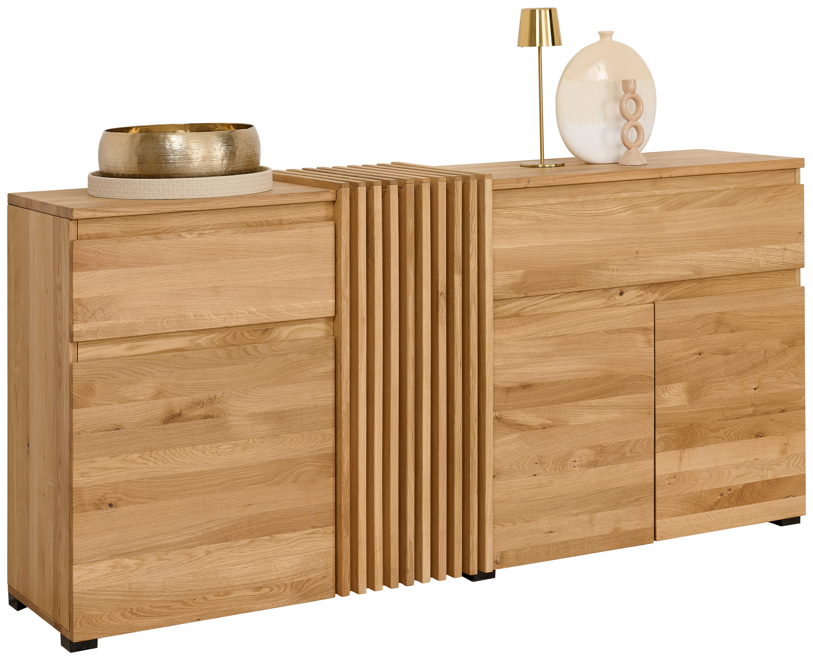 Linea Natura ŠIROKÁ KOMODA, dub, barvy dubu, 188.8/86.5/44 cm