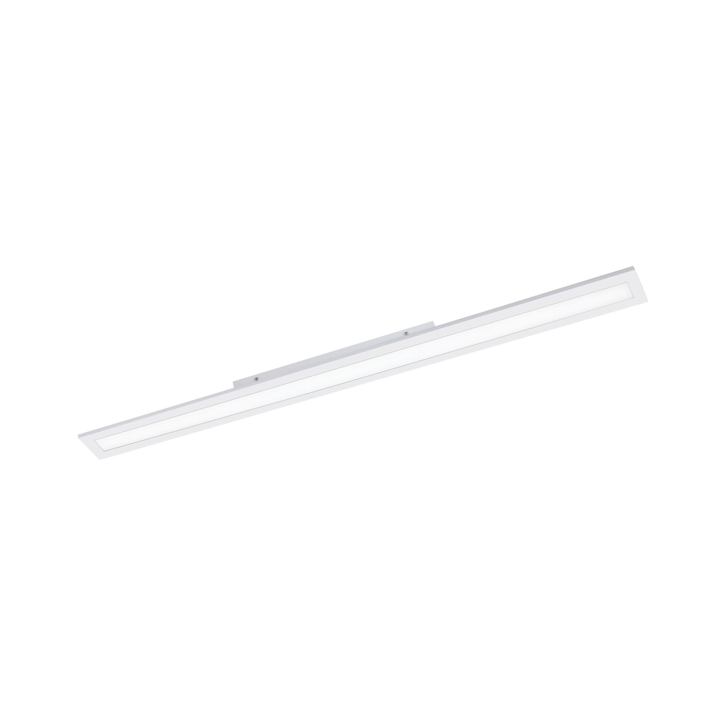 LED-DECKENLEUCHTE Salobrena-Z  - Weiß, Design, Kunststoff/Metall (120/10/4,5cm) - Eglo