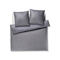 WENDEBETTWÄSCHE Makosatin 200/200 cm  - Anthrazit, Basics, Textil (200/200cm) - Joop!