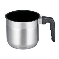 MILCHTOPF Turmalin 1,6 L  - Silberfarben, Basics, Metall (14cm) - ELO