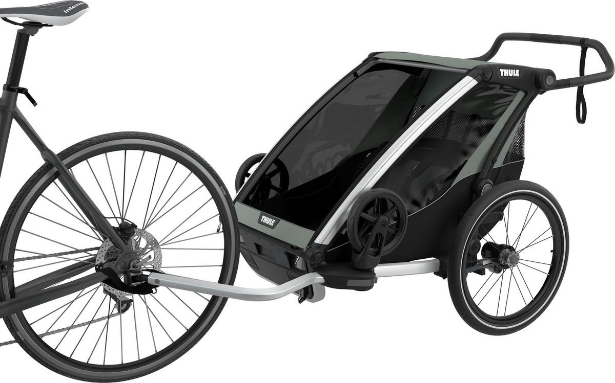 FAHRRADANHÄNGER   Chariot Lite 2  - Grün, Basics, Metall (80/114,5/94cm) - Thule