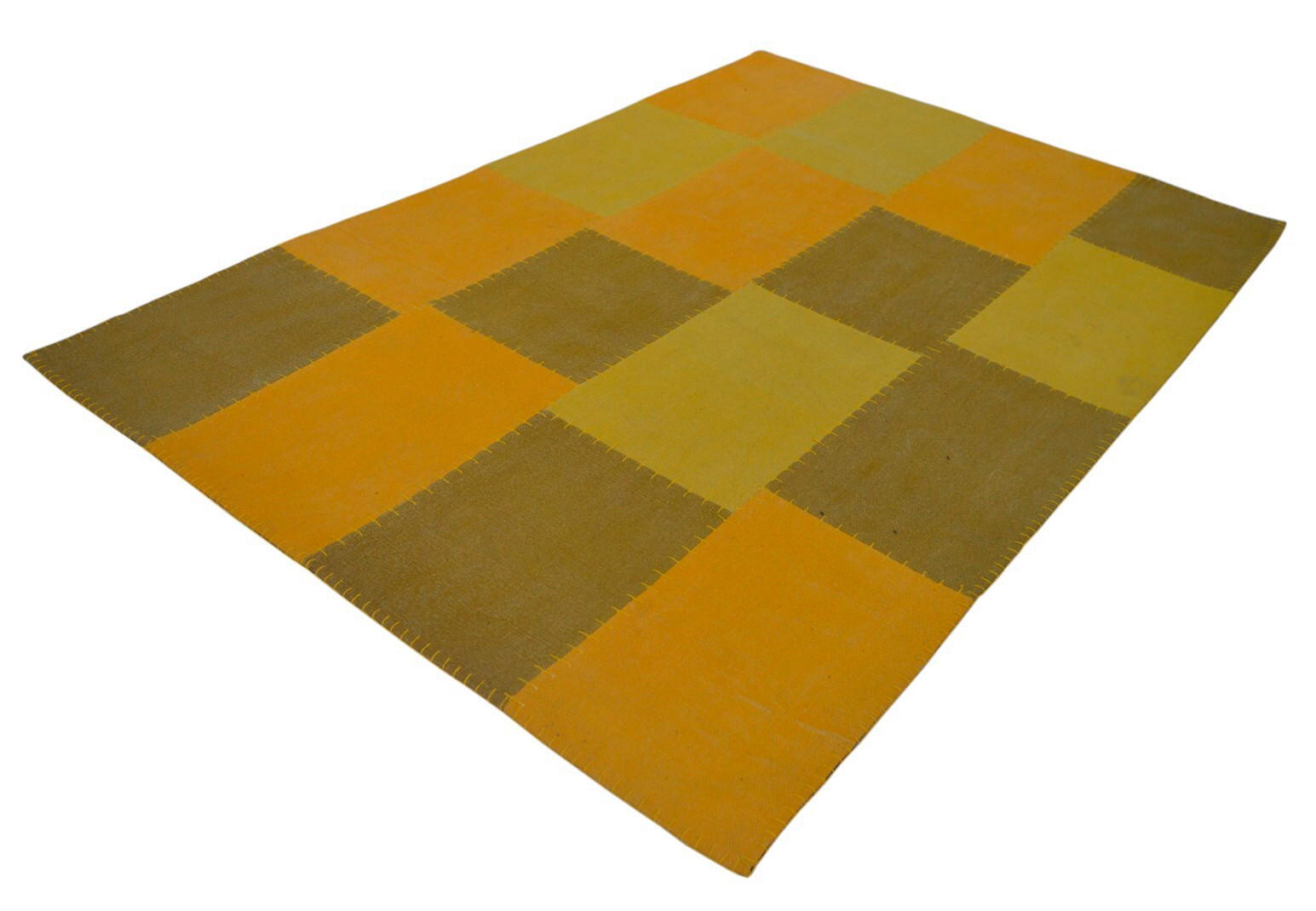 FLACHWEBETEPPICH 120/170 cm Lyrical Gelb, Multicolor  - Gelb/Multicolor, Basics, Textil (120/170cm) - Novel