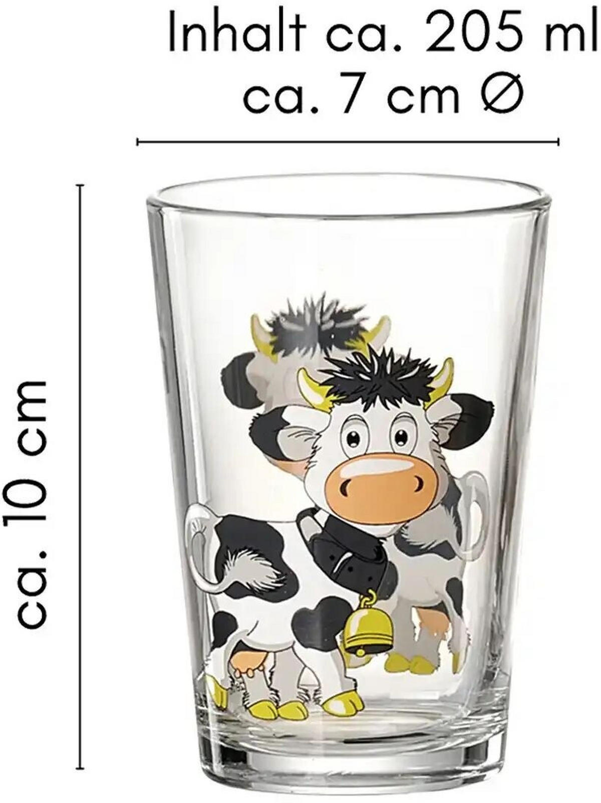 SADA DETSKÝCH POHÁROV - číra, Konventionell, sklo (205ml) - Ritzenhoff Breker