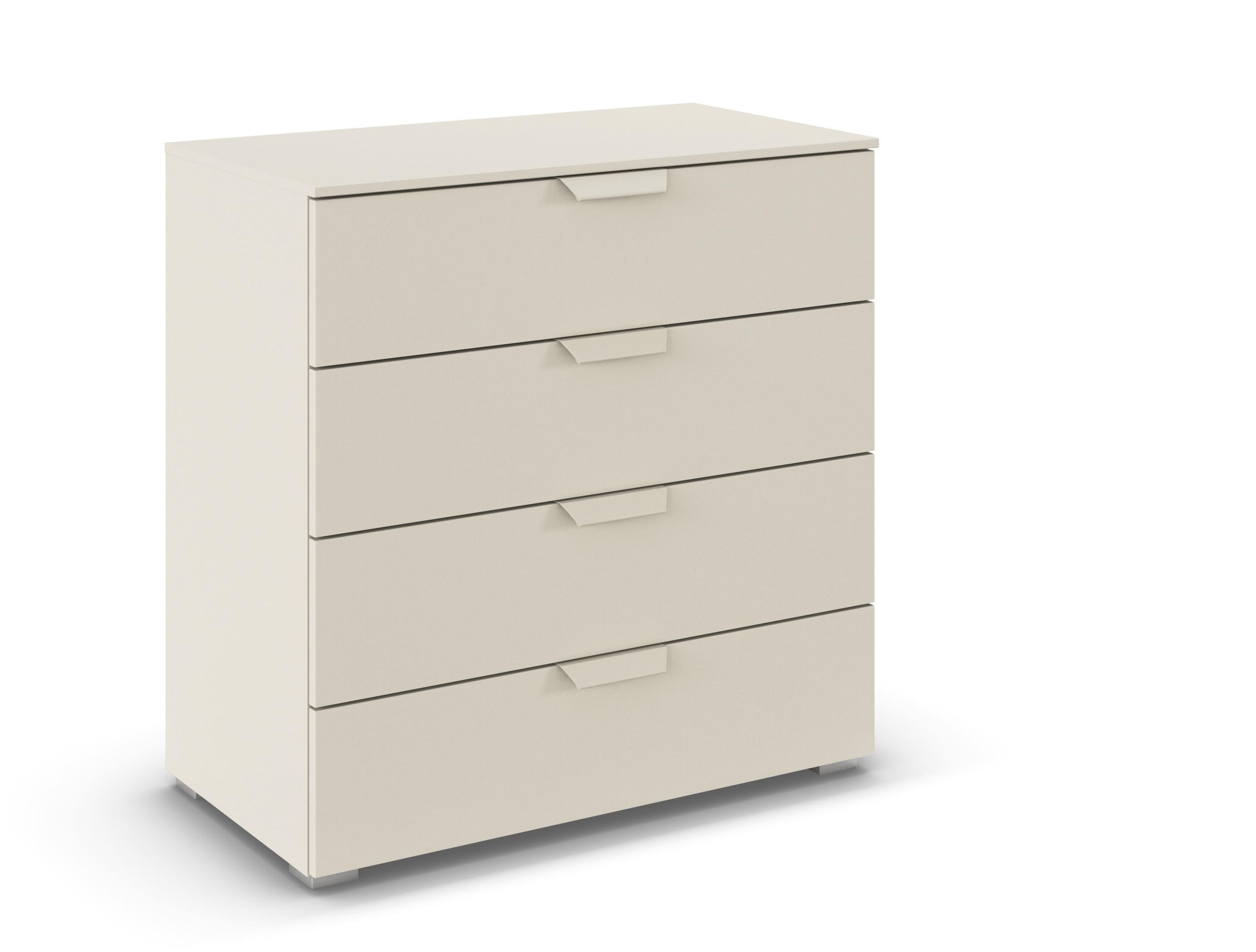 KOMMODE in 80/81/42 cm - Champagner, Design, Holzwerkstoff/Metall (80/81/42cm) - Carryhome