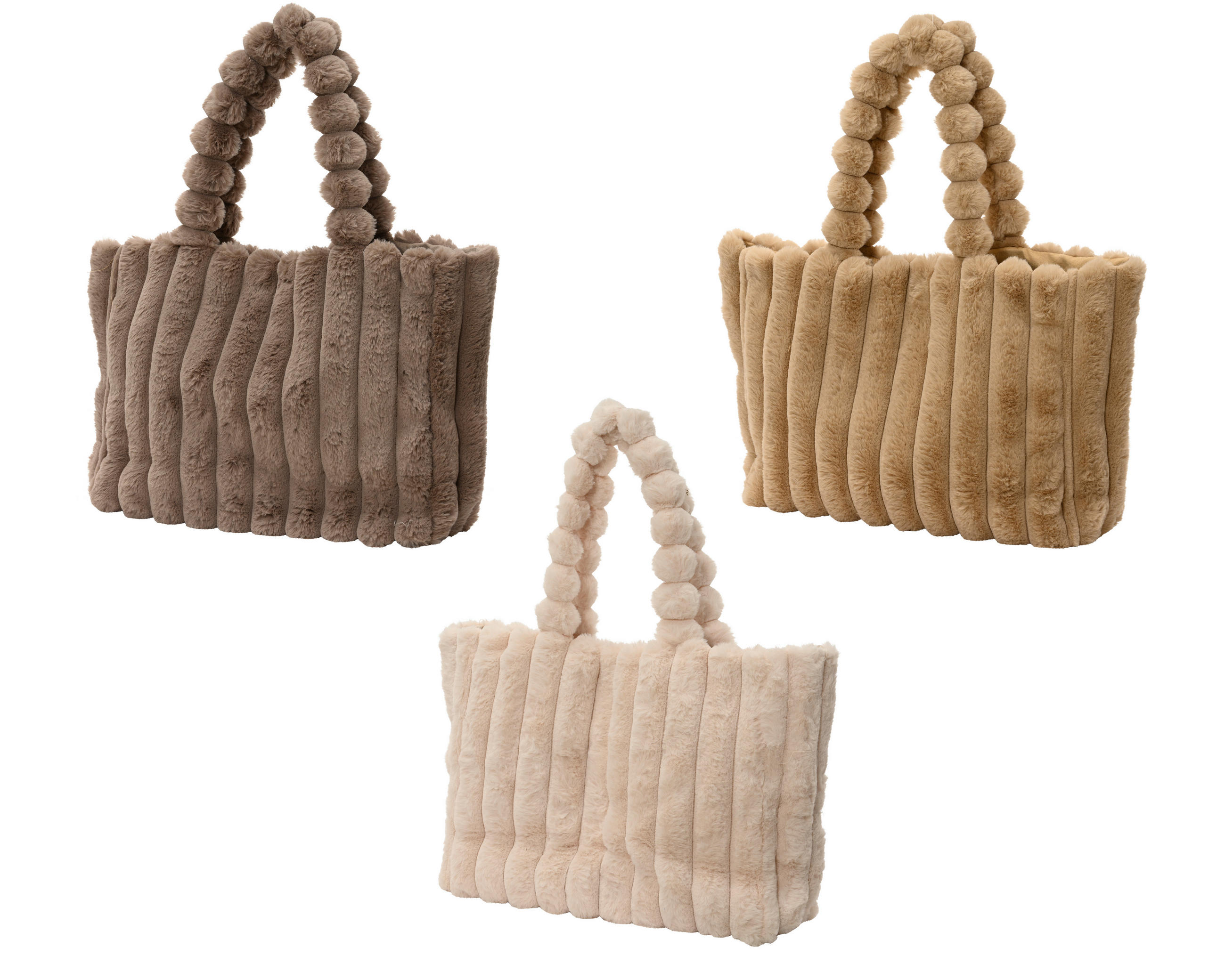 KÉZITÁSKA - többszínű, Basics, textil (13/46/28cm)