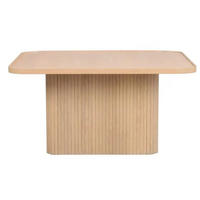 SOFFBORD i trä 80/80/40 cm  - vit/ekfärgad, Klassisk, trä (80/80/40cm) - Rowico