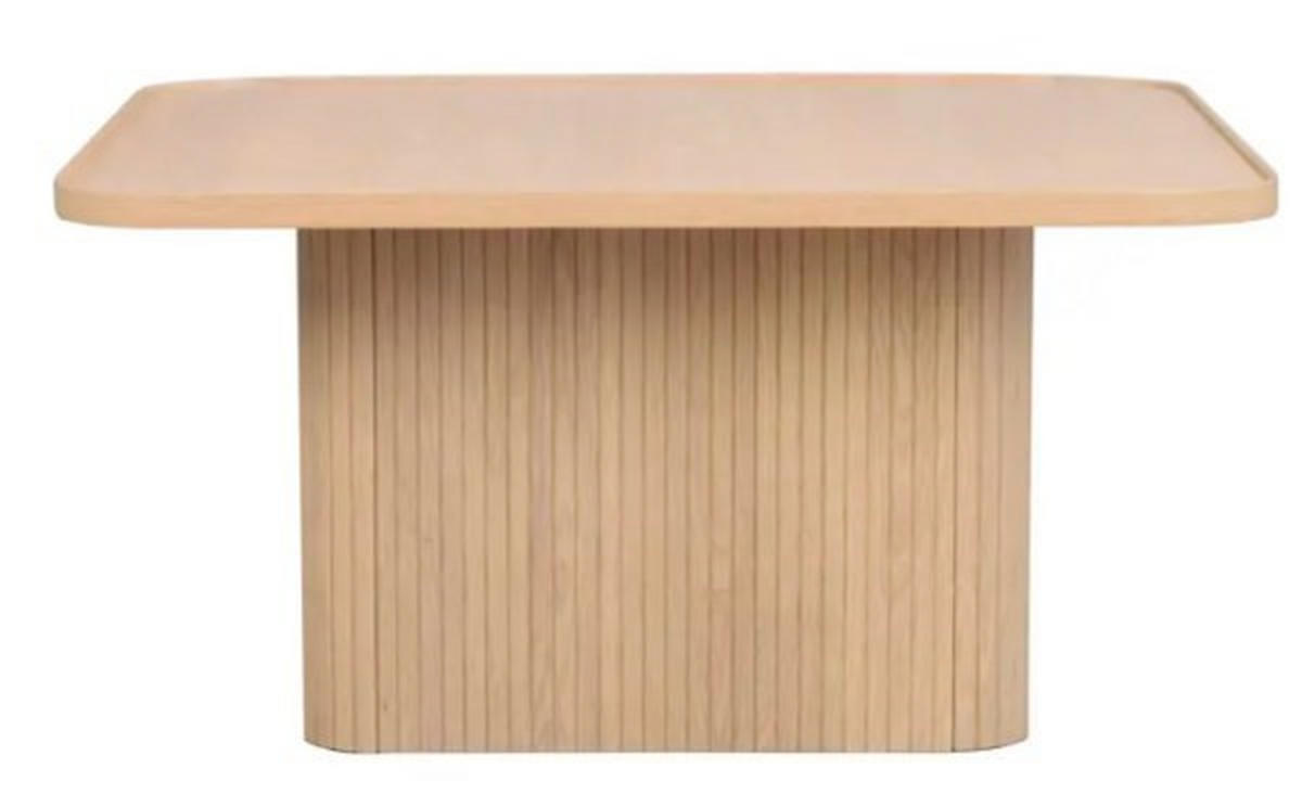 SOFFBORD i trä 80/80/40 cm  - vit/ekfärgad, Klassisk, trä (80/80/40cm) - Rowico