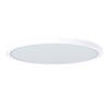 LED PLAFONJERA - bela, Osnovno, plastika (42/2,9cm) - Novel