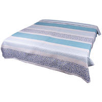 ÁGYTAKARÓ 230/250 cm  - kék, Basics, textil (230/250cm)