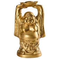 SKULPTUR - Goldfarben, LIFESTYLE, Metall (5.5/4/10cm) - Ambia Home