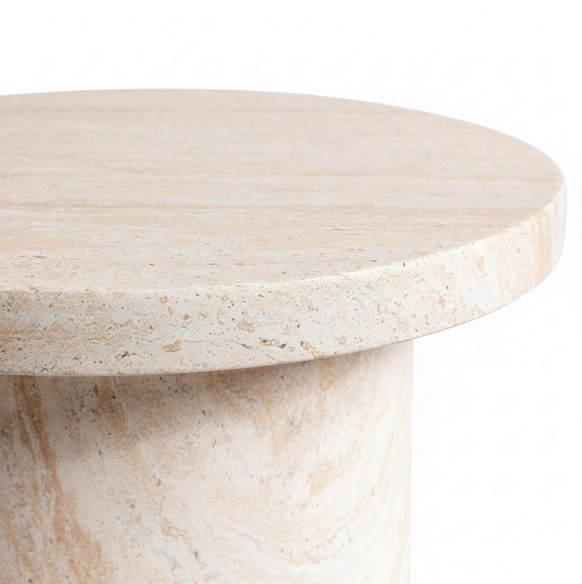 COUCHTISCH in Stein 60/60/30 cm  - Kaschmir, Design, Stein (60/60/30cm) - MID.YOU