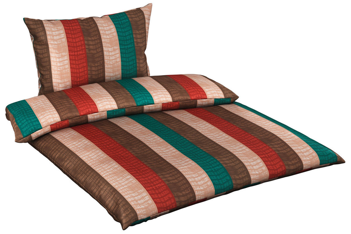 POSTELJINA Lara 140/200 cm saten višebojna  - višebojna, Konvencionalno, tekstil (140/200cm) - Esposa