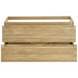 WASCHBECKENUNTERSCHRANK 120/54/46 cm  - Eichefarben, KONVENTIONELL, Holz/Holzwerkstoff (120/54/46cm) - Linea Natura
