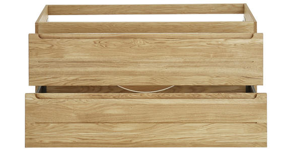 WASCHBECKENUNTERSCHRANK 120/54/46 cm  - Eichefarben, KONVENTIONELL, Holz/Holzwerkstoff (120/54/46cm) - Linea Natura