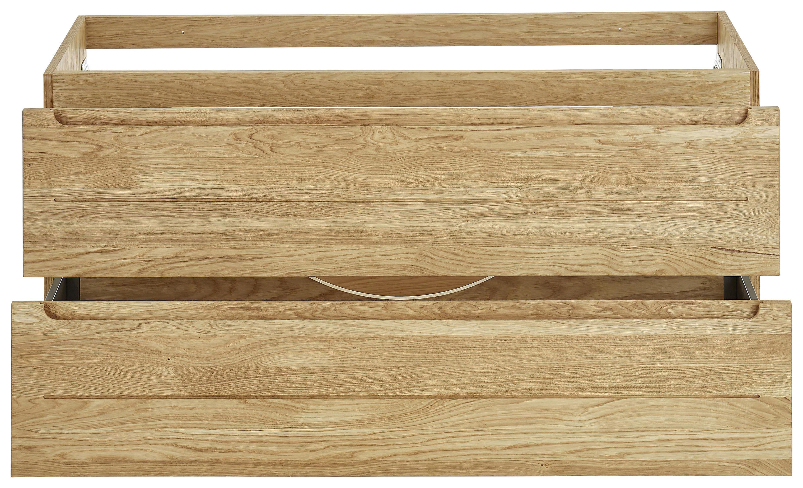 WASCHBECKENUNTERSCHRANK 120/54/46 cm  - Eichefarben, KONVENTIONELL, Holz/Holzwerkstoff (120/54/46cm) - Linea Natura