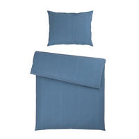 BETTWÄSCHE Mavie Satin 140/200 cm  - Blau, KONVENTIONELL, Textil (140/200cm) - Esposa