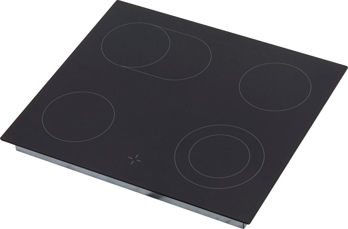 HERDSET HS2200-33  - Edelstahlfarben/Schwarz, Trend, Glas/Metall (59,5/59,5/56,5cm) - Respekta