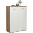 OMARA ZA ČEVLJE bela, hrast sonoma - bela/hrast sonoma, Design, umetna masa/leseni material (90/120/36cm) - Carryhome OMARA ZA ČEVLJE bela, hrast sonoma - bela/hrast sonoma, Design, umetna masa/leseni material (90/120/36cm) - Carryhome