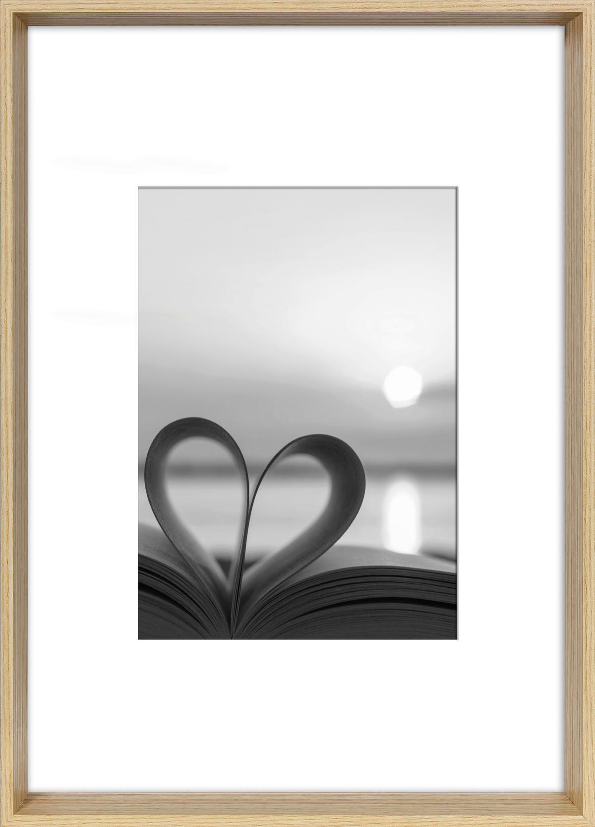 BILDERRAHMEN - Naturfarben, Basics, Glas/Holzwerkstoff (31/22,4cm)