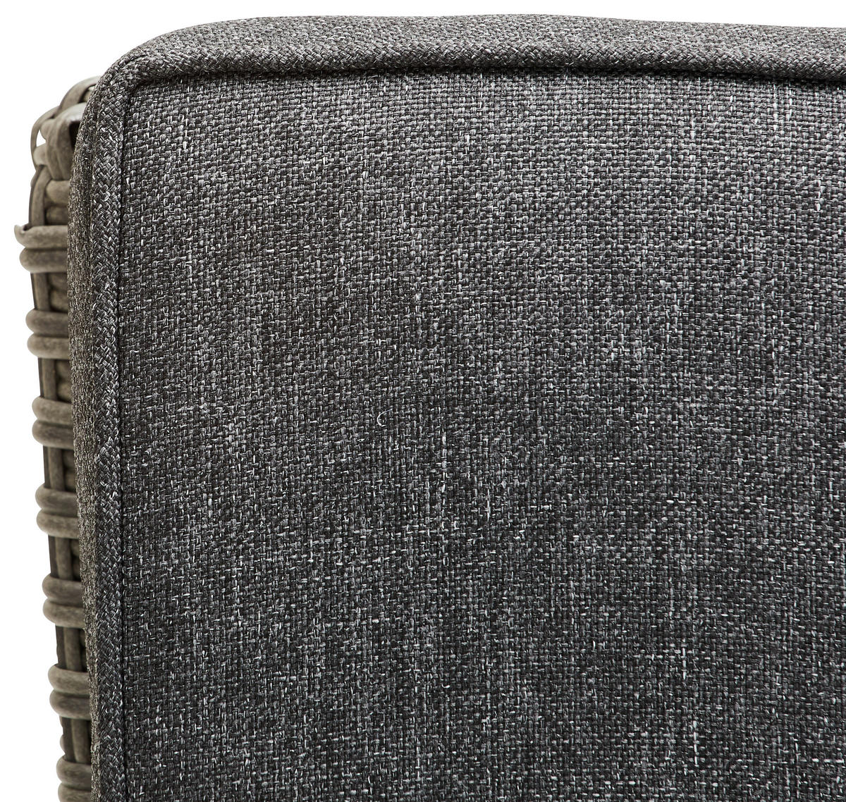 GARTENSESSEL Stahl Grau, Dunkelgrau  - Dunkelgrau/Grau, MODERN, Kunststoff/Textil (55/108/71cm) - Ambia Garden