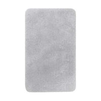 BADTEPPICH Grau 55/65 cm  - Grau, Basics, Kunststoff/Textil (55/65cm) - WECON HOME