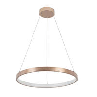 LED LUSTER  50/120 cm      - kapućino, Osnovno, metal/plastika (50/120cm) - Ambiente