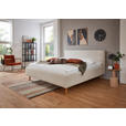 POLSTERBETT 160/200 cm  in Beige  - Eichefarben/Beige, Design, Holz/Textil (160/200cm) - Xora