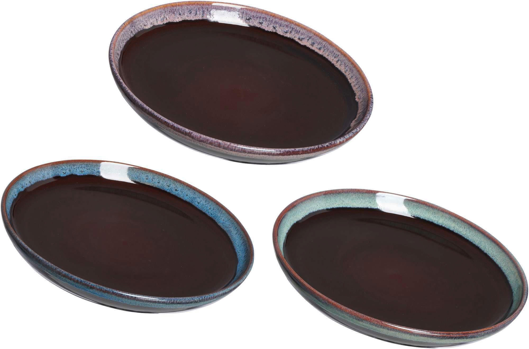 PLYTKÝ TANIER keramika 20 cm - modrá/zelená, Lifestyle, keramika (20cm) - Ritzenhoff Breker