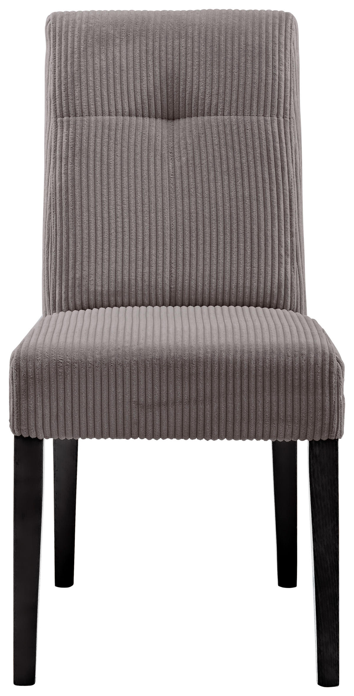 STUHL in Holz, Textil Braun, Schwarz  - Schwarz/Braun, KONVENTIONELL, Holz/Textil (47,5/91,5/63cm) - home24