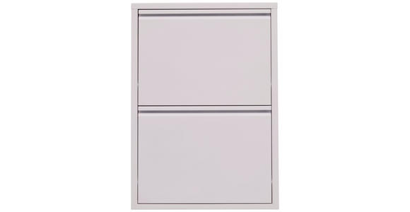 SCHUHKIPPER  in 50/70,5/15 cm  - Weiß, Basics, Metall (50/70,5/15cm) - Carryhome