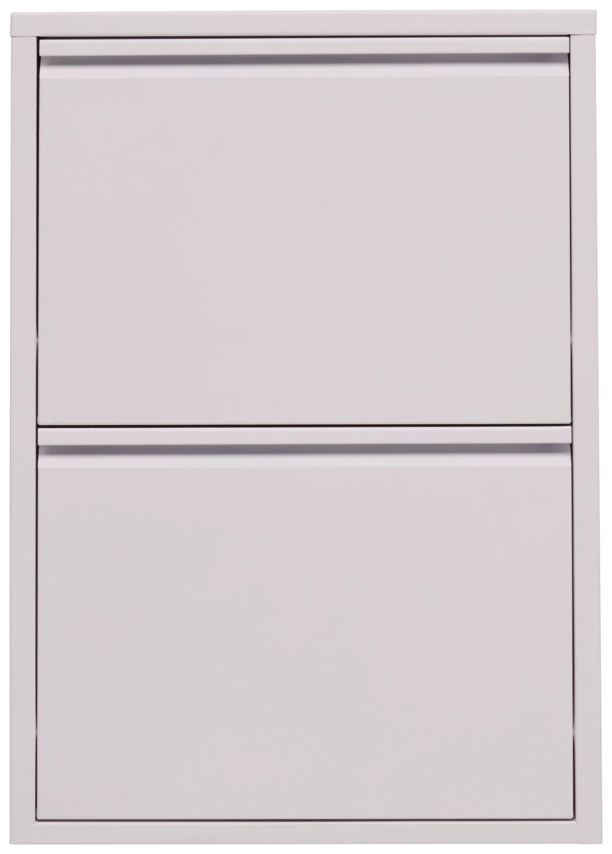 VÝKLOPNÁ SKRINKA NA TOPÁNKY, biela, 50/70,5/15 cm - biela, Basics, kov (50/70,5/15cm) - Carryhome