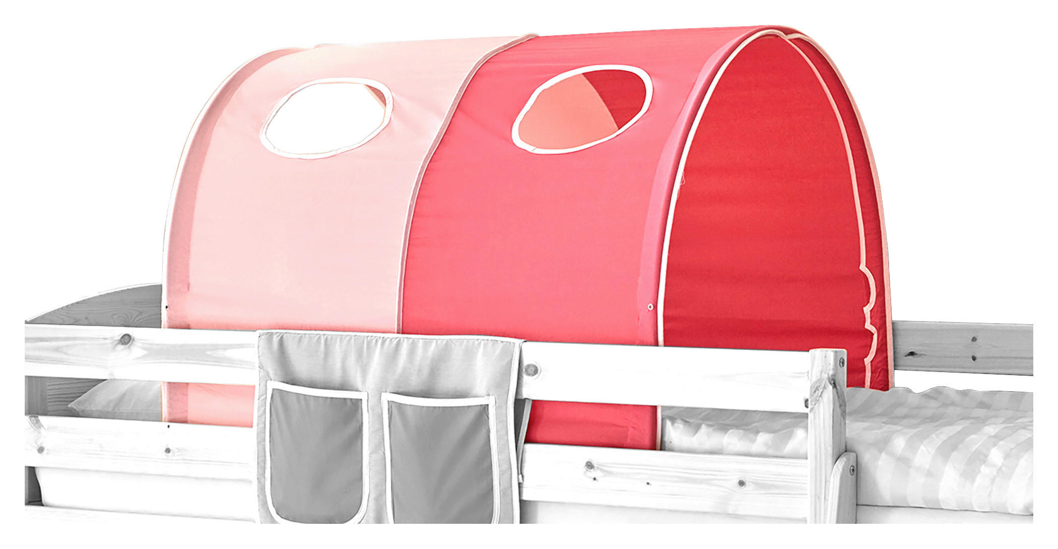 TUNNELSET - Hellrosa/Rosa, KONVENTIONELL, Textil/Metall (100/73/87cm) - MID.YOU