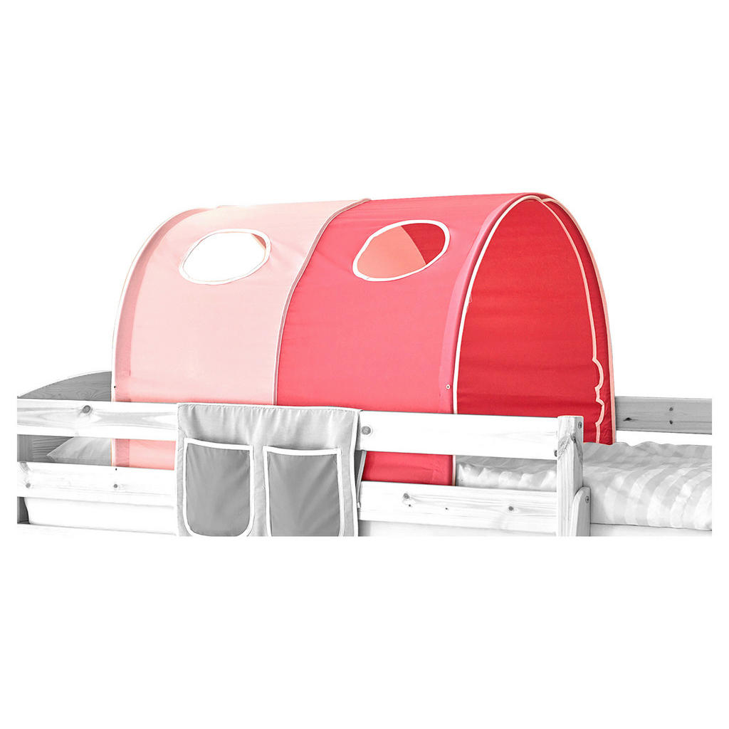 Tunnelset Rosa/hellrosa B: 100 Cm Mit Gestänge
