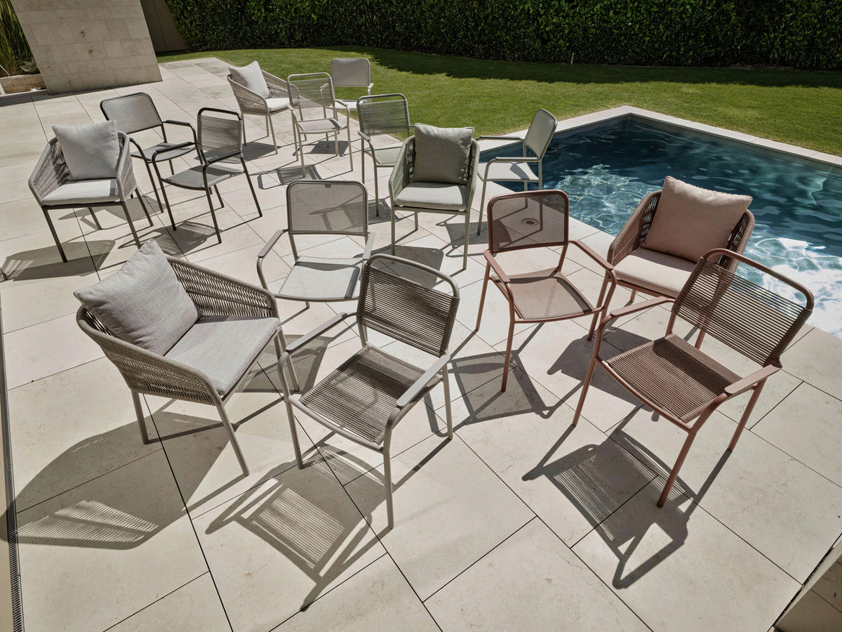 STAPELSESSEL Aluminium Terracotta  - Terracotta, Basics, Kunststoff/Metall (61/89/59cm) - Stern