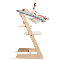 HOCHSTUHL-SET Tripp Trapp Bundles  - Naturfarben, Basics, Holz (87/65/46cm) - Stokke