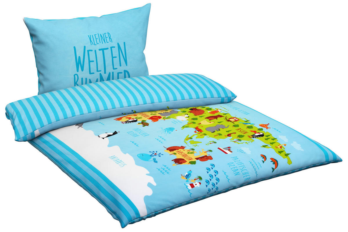 Lenjerie De Pat Pentru Tinere 140/200 cm  - multicolor, Konventionell, textil (140/200cm)