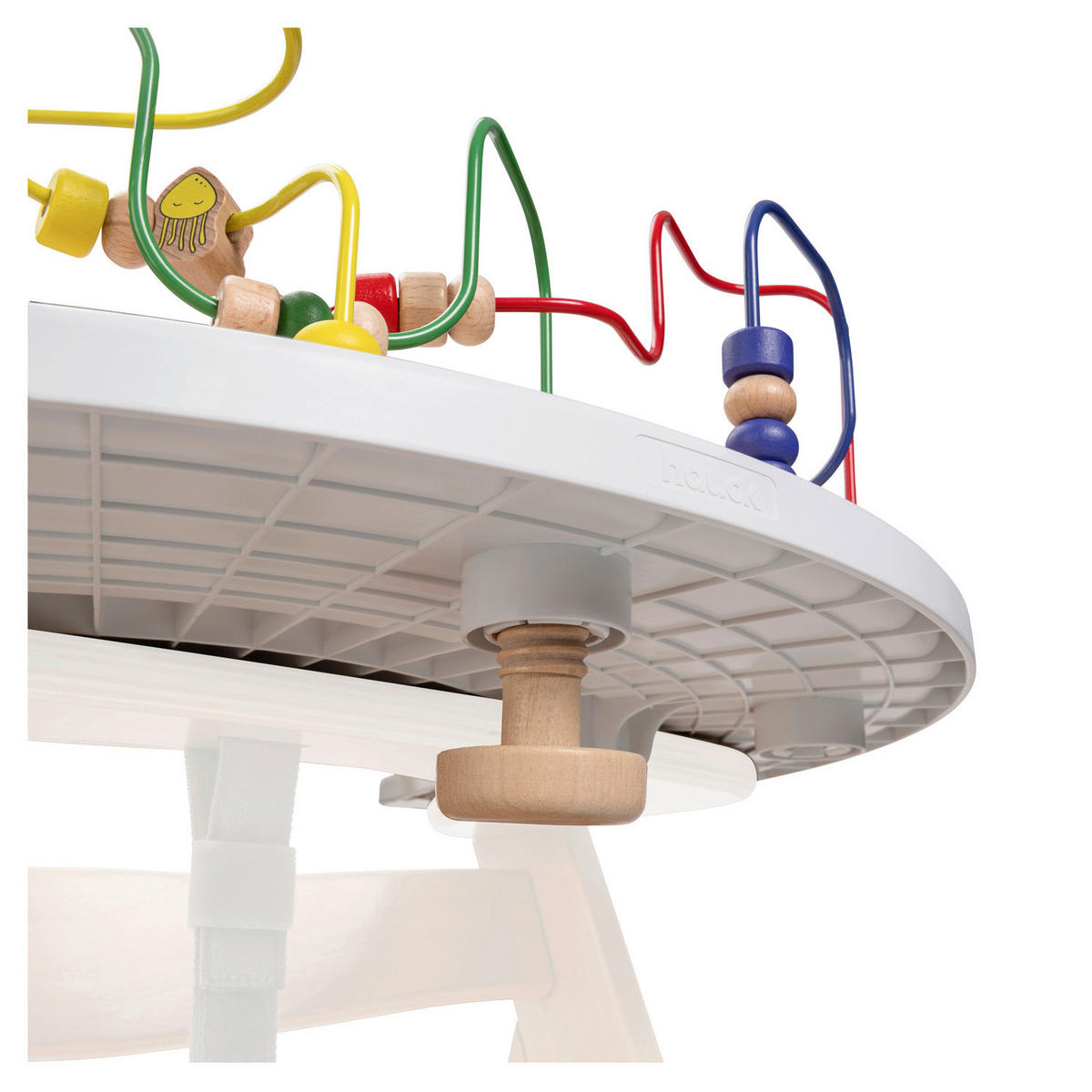 PLADENJ ZA HRANJENJE IN IGRO - bela/večbarvno, Basics, umetna masa/les (58/43/18,5cm) - Hauck