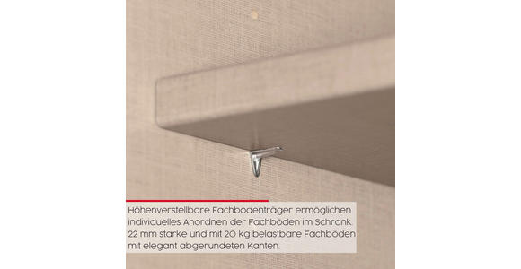 SCHWEBETÜRENSCHRANK 242/223/68 cm 3-türig Weiß - Alufarben/Weiß, KONVENTIONELL, Holzwerkstoff/Metall (242/223/68cm) - Novel