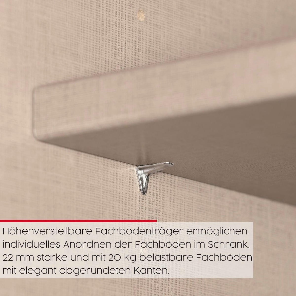SCHWEBETÜRENSCHRANK in Grau  - Schwarz/Grau, Konventionell, Holzwerkstoff/Metall (201/223/68cm) - Novel