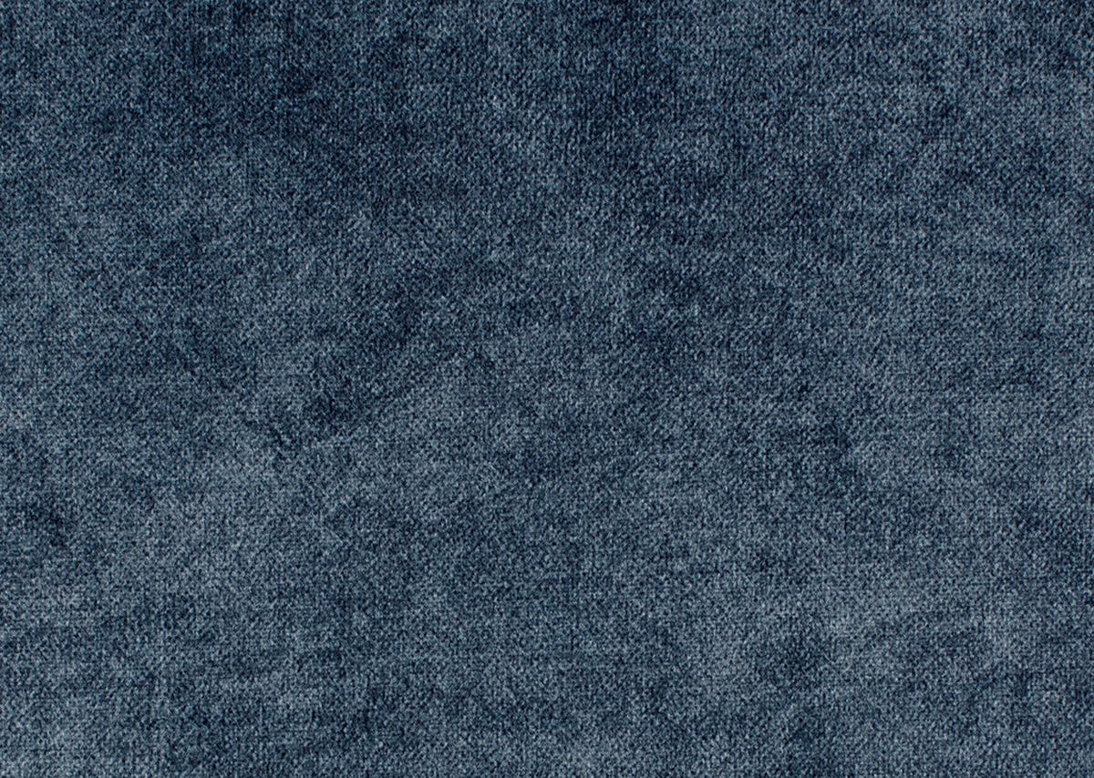 SCHLAFSOFA  mit Stoffauswahl, Schlafen auf Sitzhöhe, Rücken echt Velours Dunkelblau  - Schwarz/Dunkelblau, Design, Kunststoff/Textil (250/92/105cm) - Carryhome