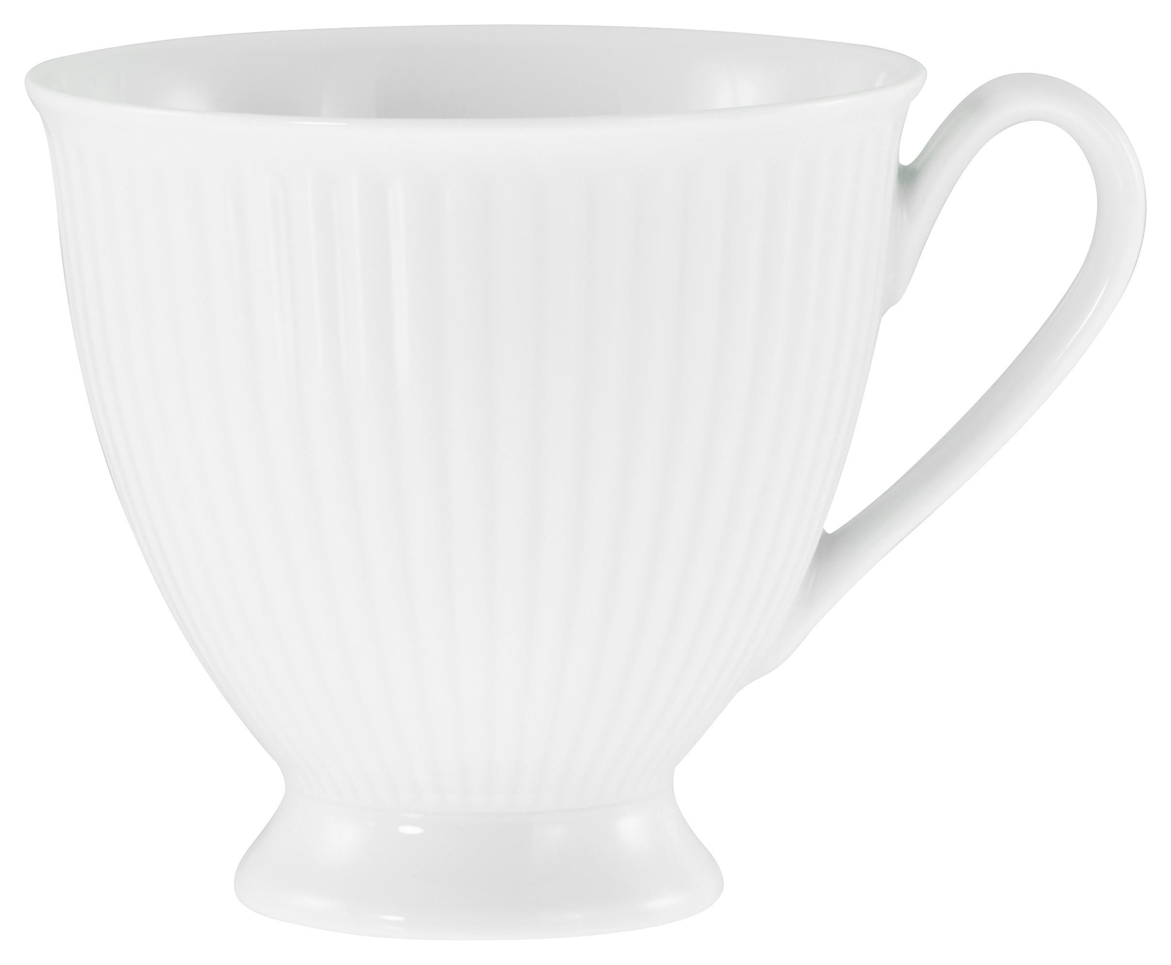 KAFFEESERVICE Weiß Valencia 12-teilig  - Weiß, Design, Keramik - Creatable