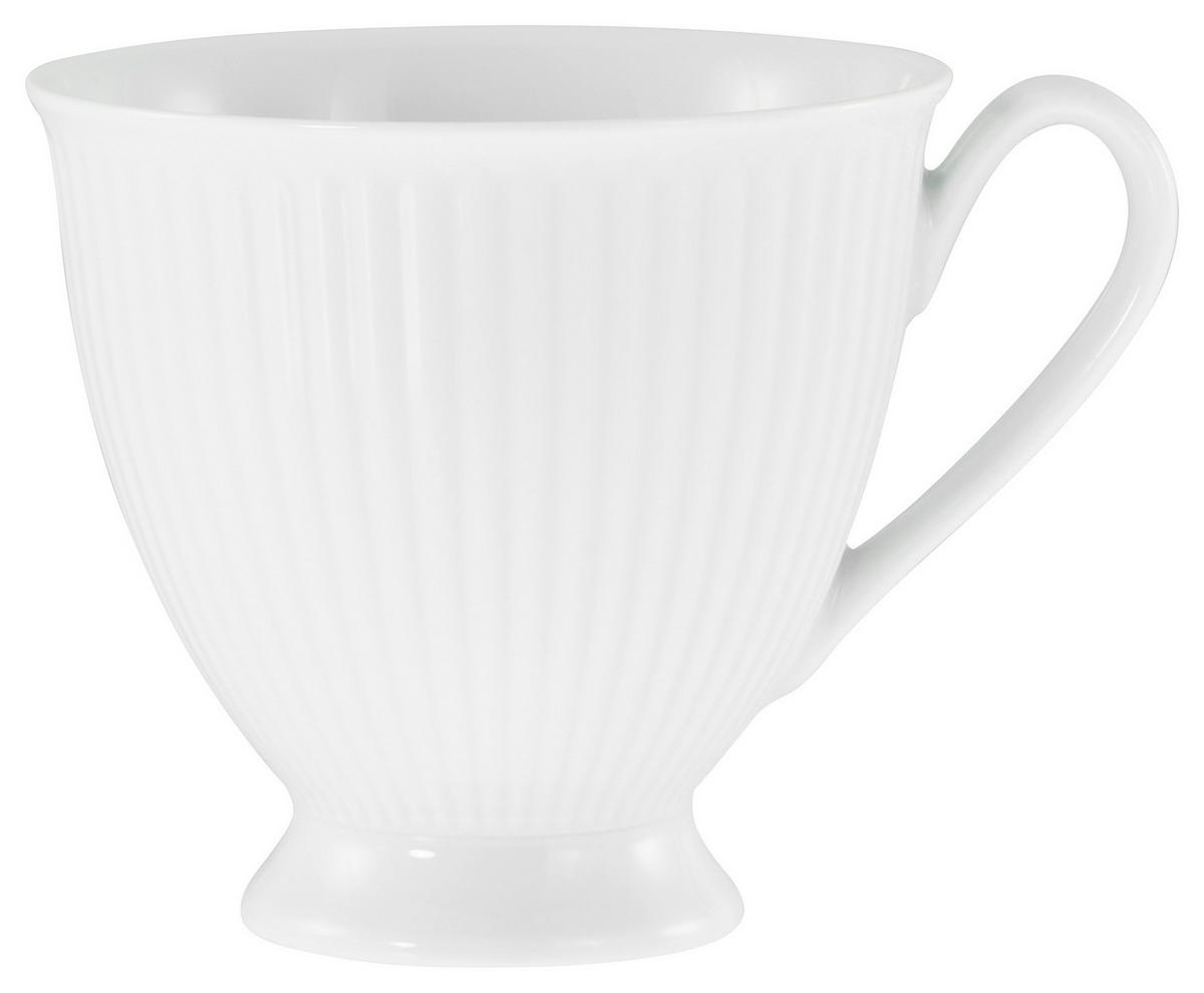 KAFFEESERVICE Weiß Valencia 12-teilig  - Weiß, Design, Keramik - Creatable